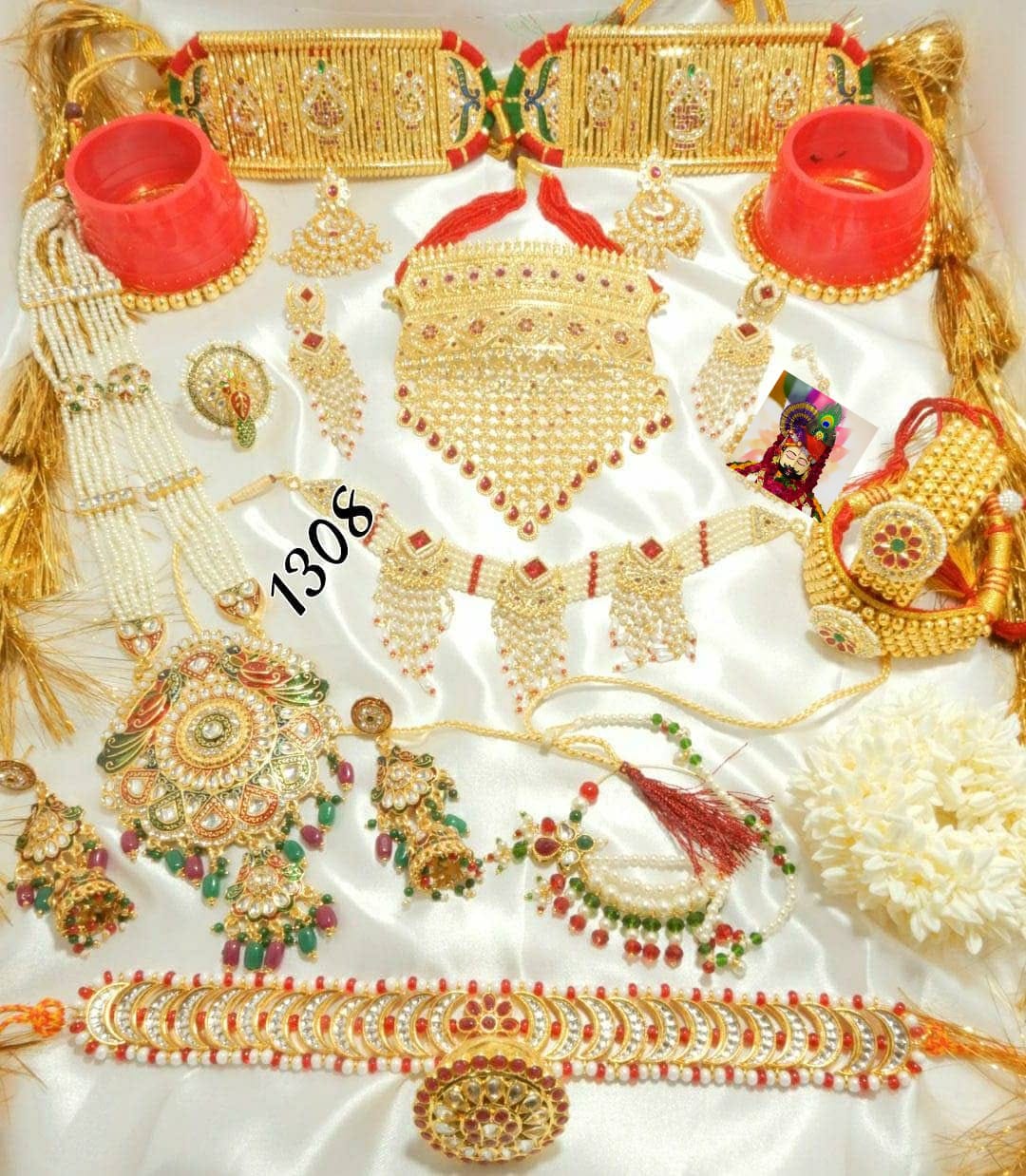 Poshak jewelry set combo