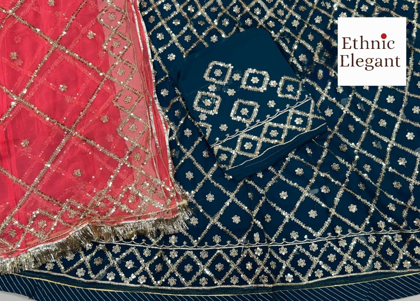 Half Pure Rajputi Poshak | Traditional Rajasthani Wedding & Cultural Dress