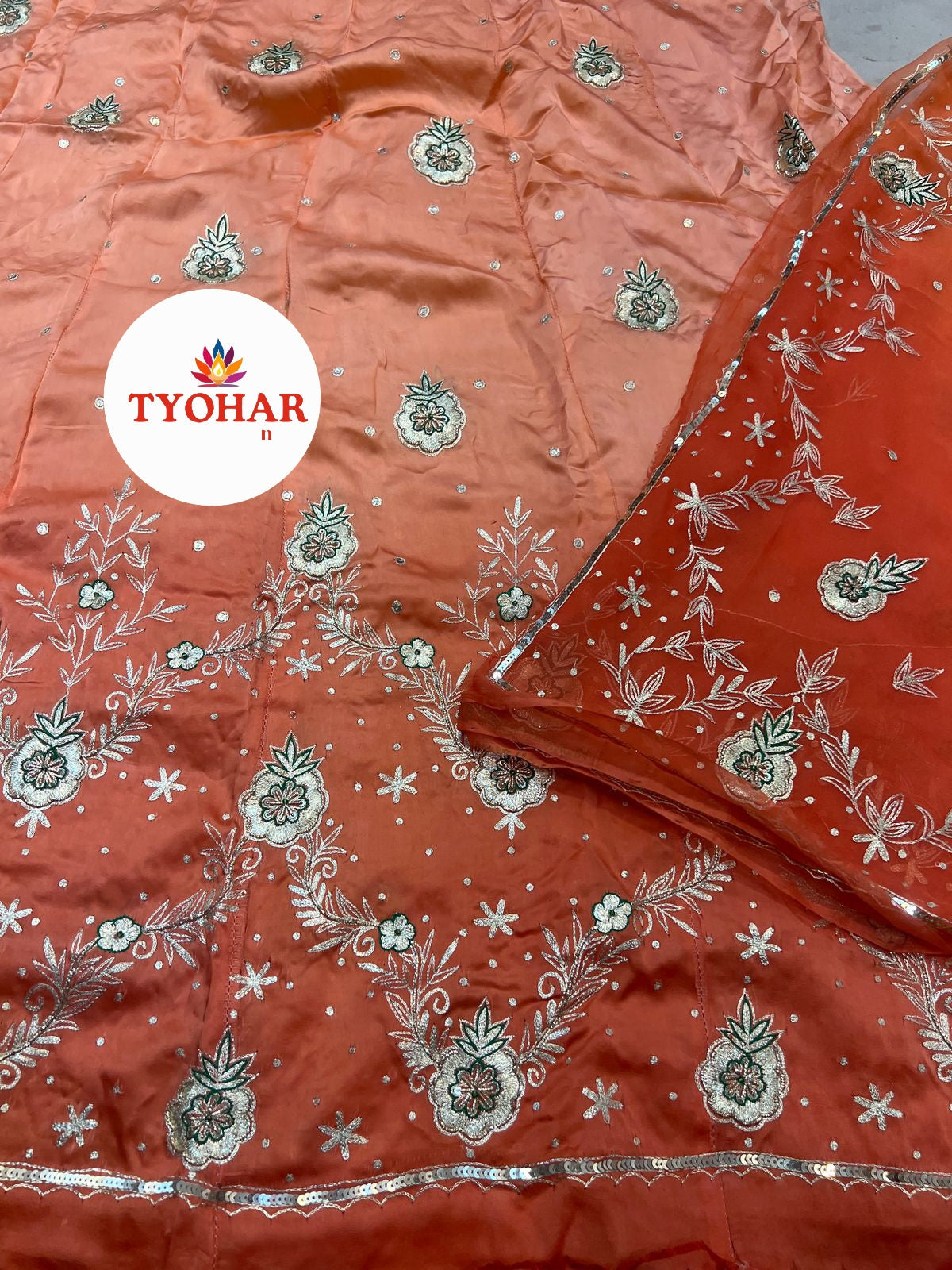 Elegant Rajasthani heavy designer poshak