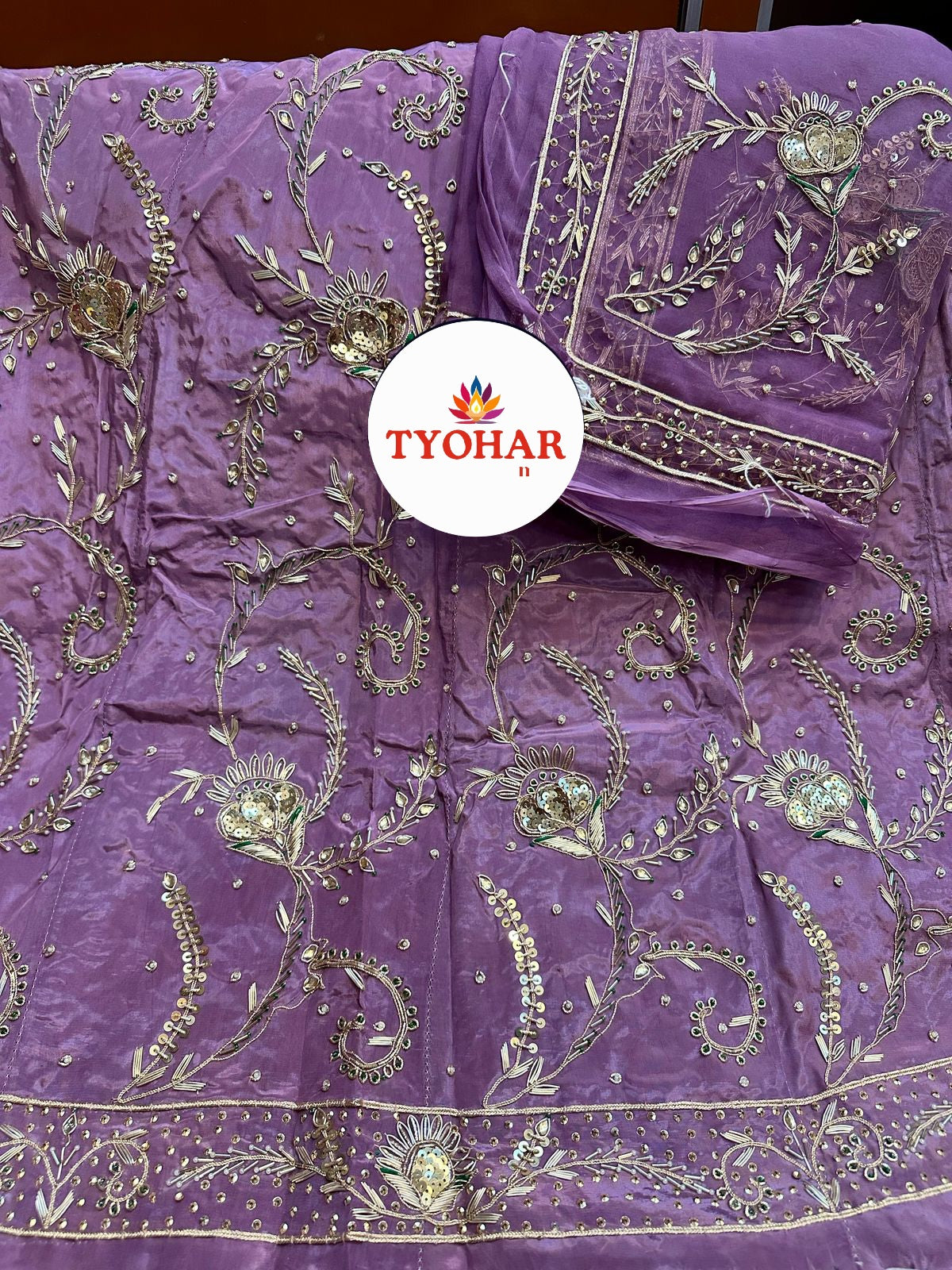 Jardoji dabka work heavy designer poshak