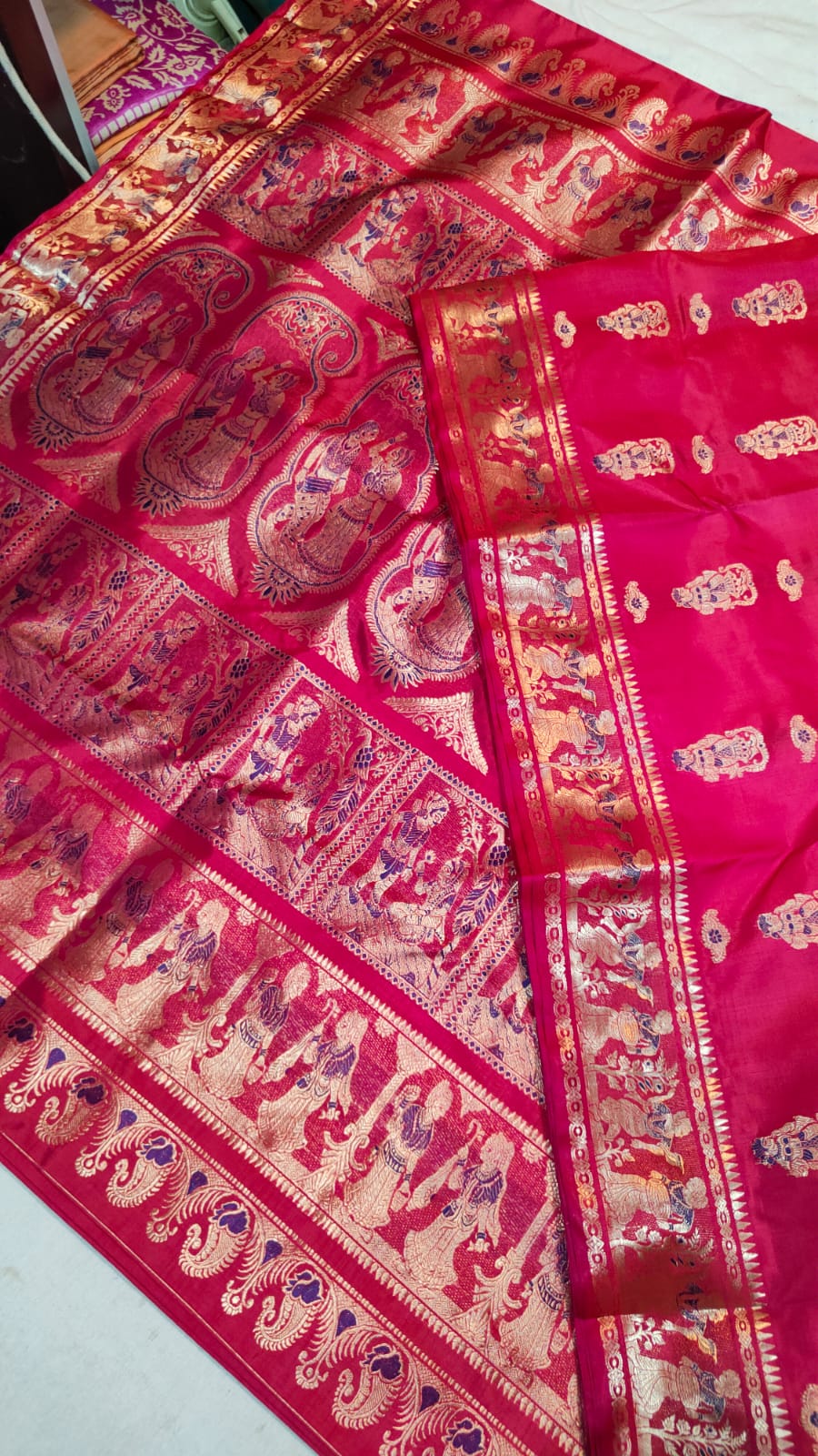 Pure Bishnupur Baluchari silk saree 🌹