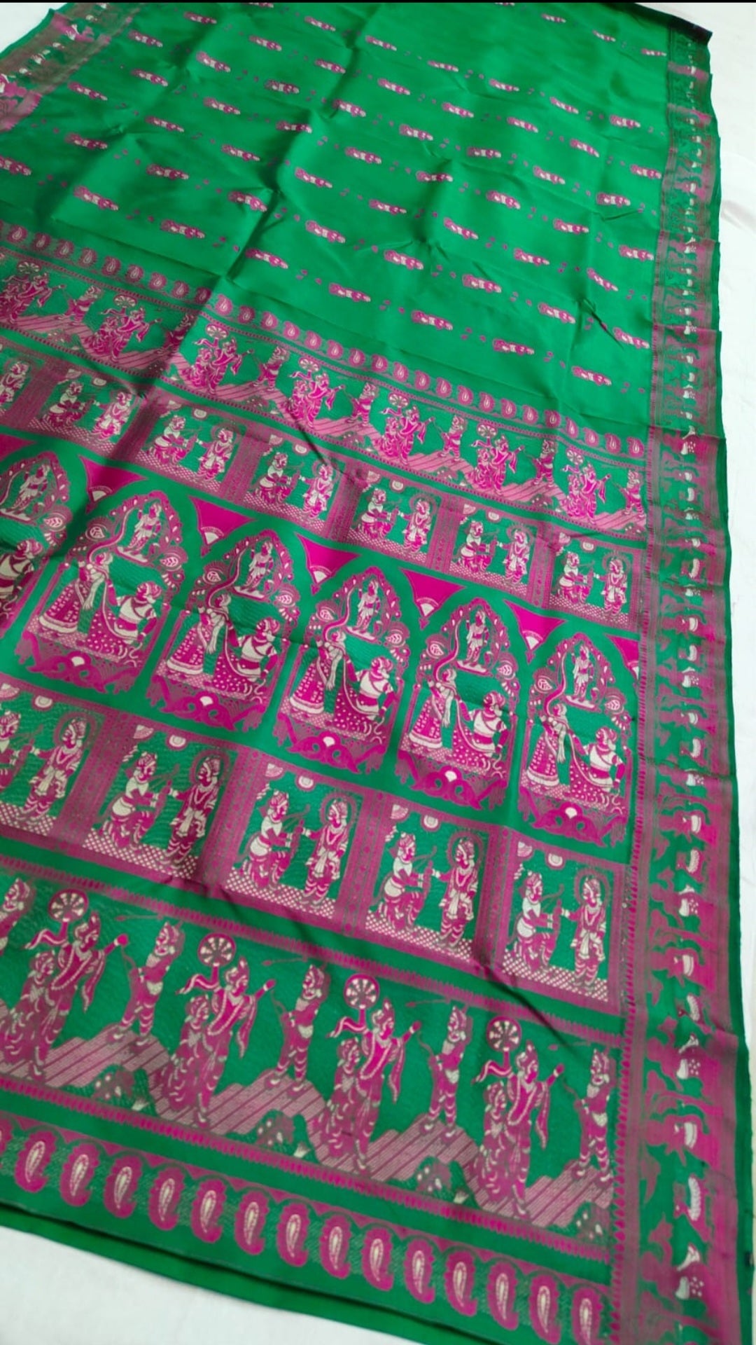 Elegant Baluchari silk saree