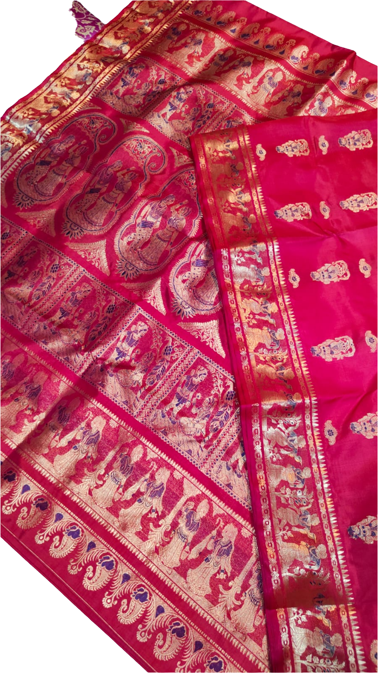 Pure Bishnupur Baluchari silk saree 🌹