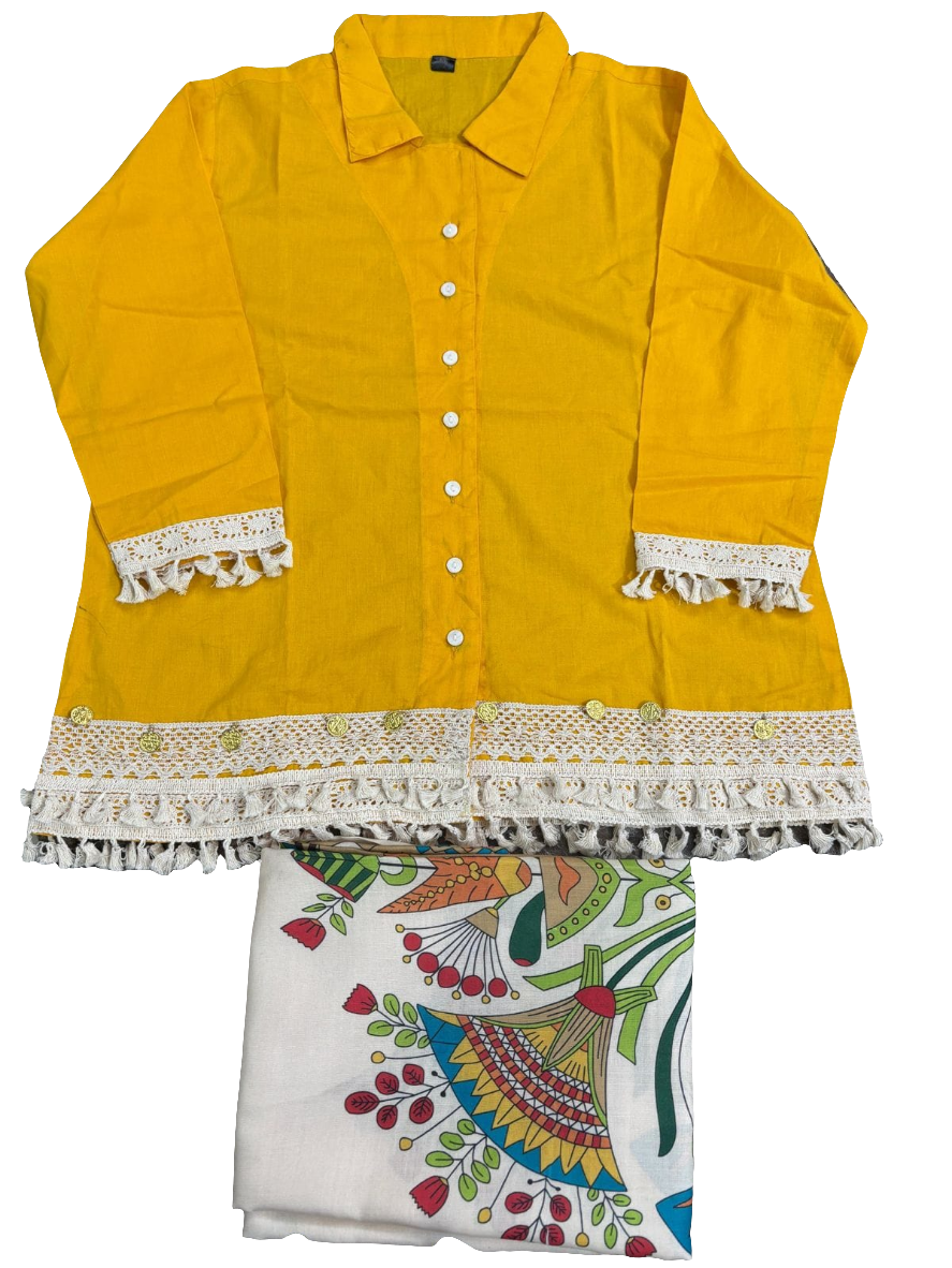 Elegant Partywear cotton cod set Size 38 ,40 ,42 ,44, 46