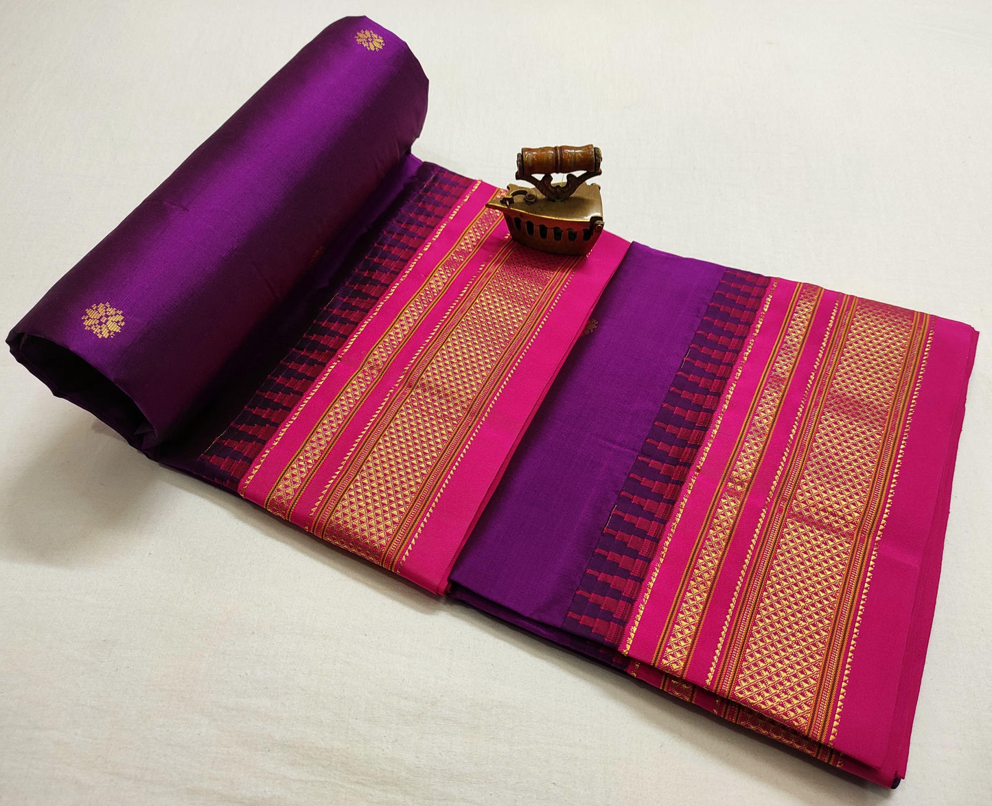 Pure Irkal Paithani saree