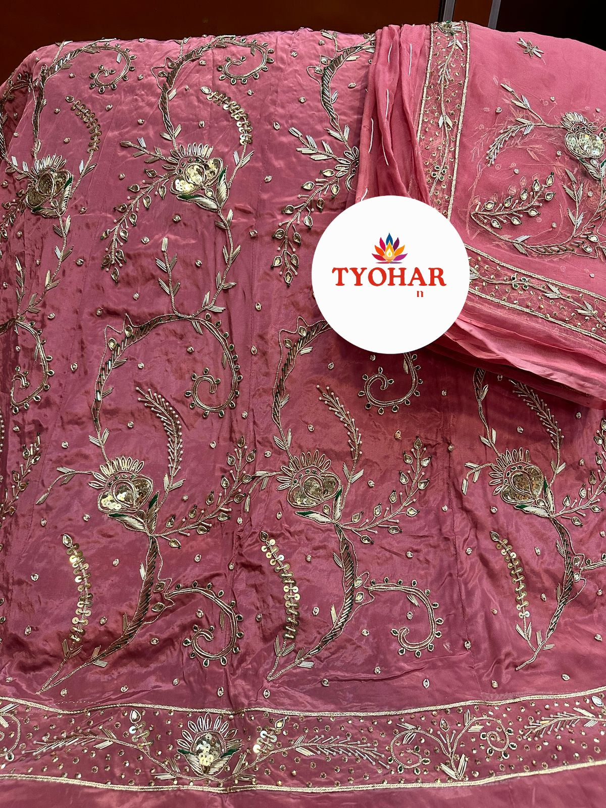 Jardoji dabka work heavy designer poshak