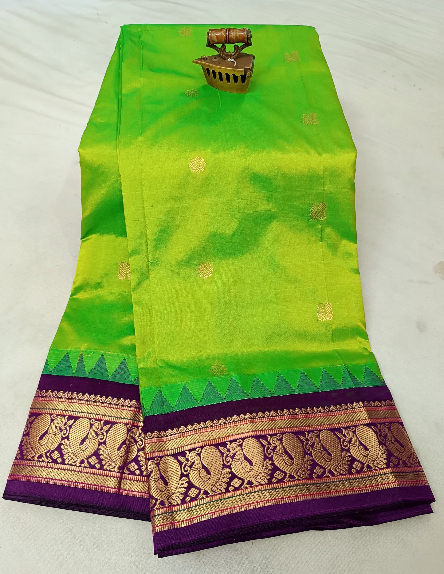 Gadwal Paithani pure silk saree