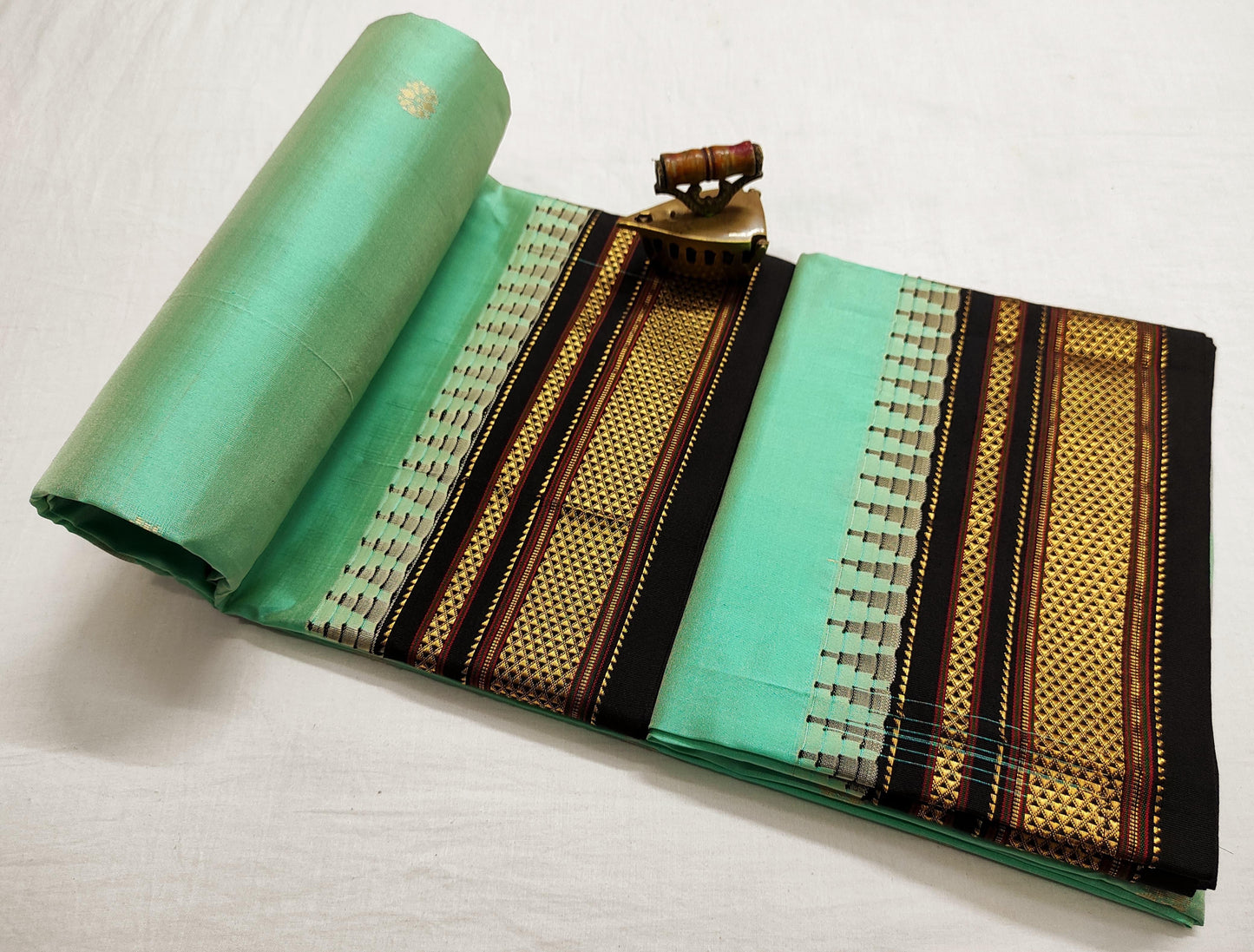 Pure Irkal Paithani saree