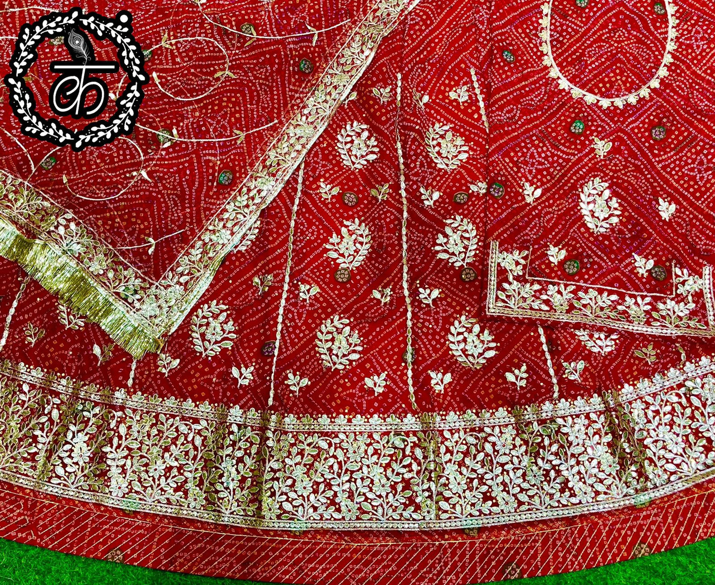 Royal red chunri poshak