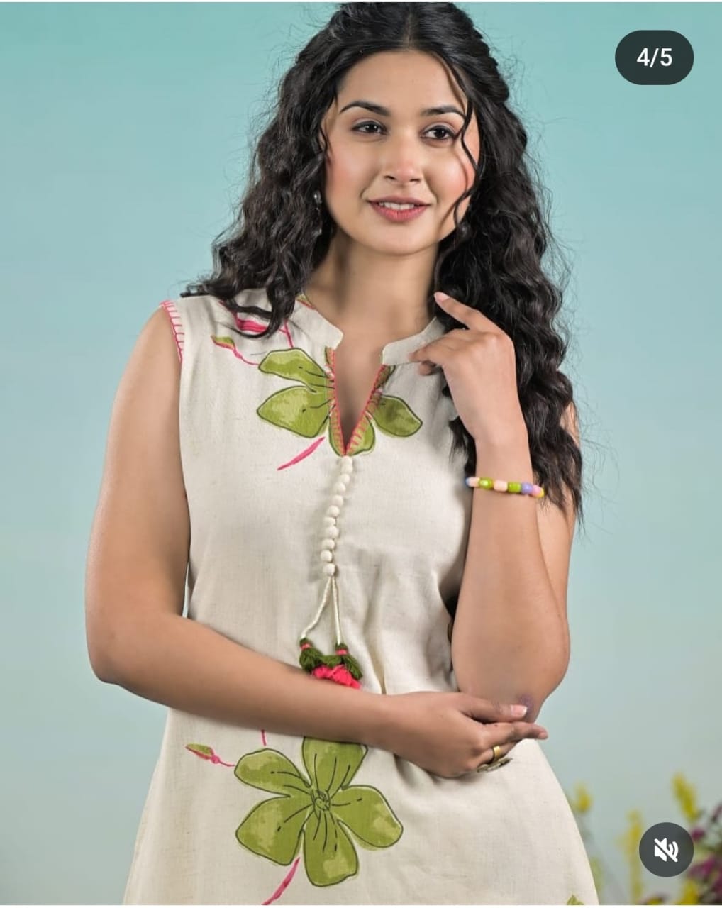 Beautifully aline Cotton kurta set   Sizes : 38, 40, 42, 44, 46*