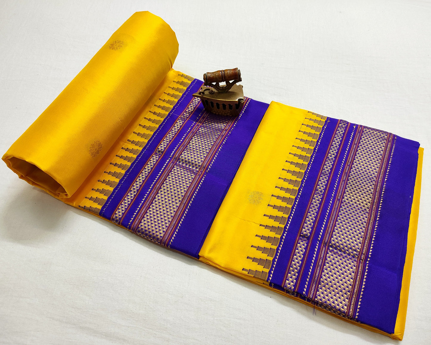 Pure Irkal Paithani saree