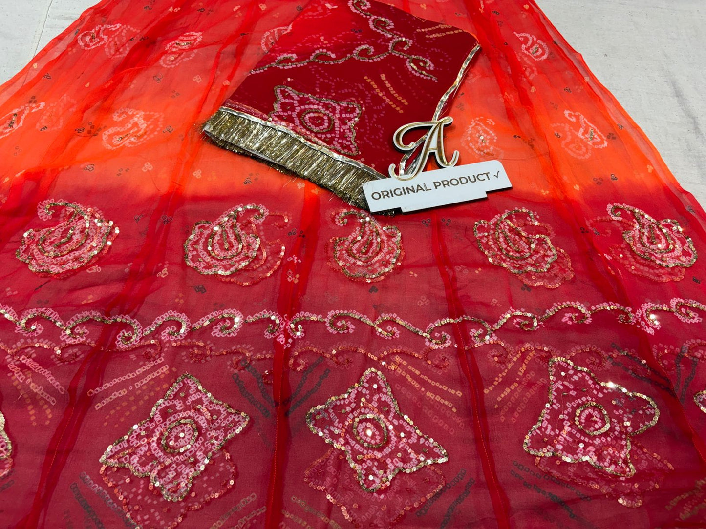 Elegant Thakurji Pure Rai Bandej Poshak – Designer Rajputi Ensemble