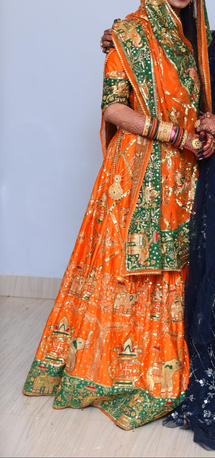 Traditional Heavy Handwork Ghagra Set for Royal Weddings & Cultural Functions