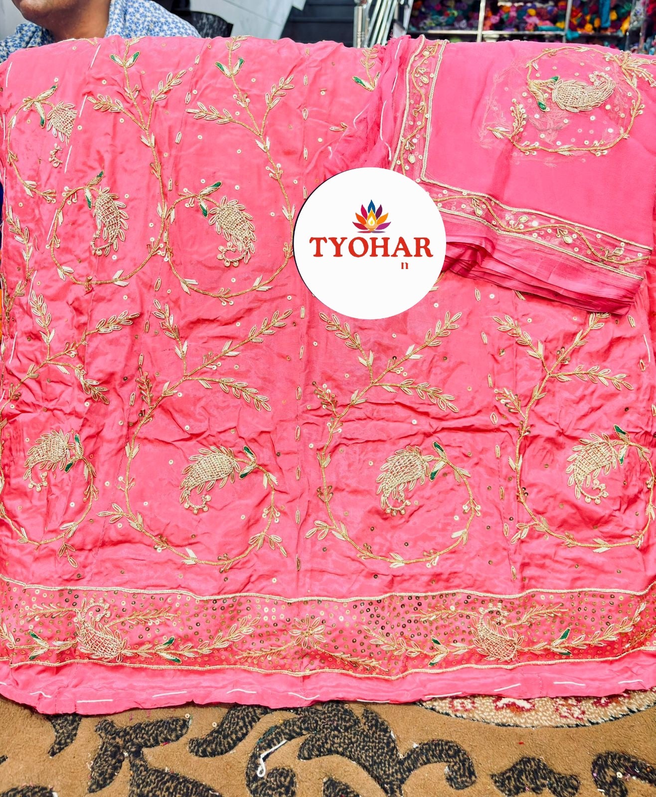 Beautiful boutique designer heavy designer poshak