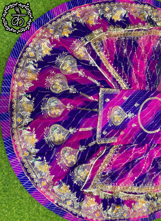 Graceful Lahriya Designer Ensemble