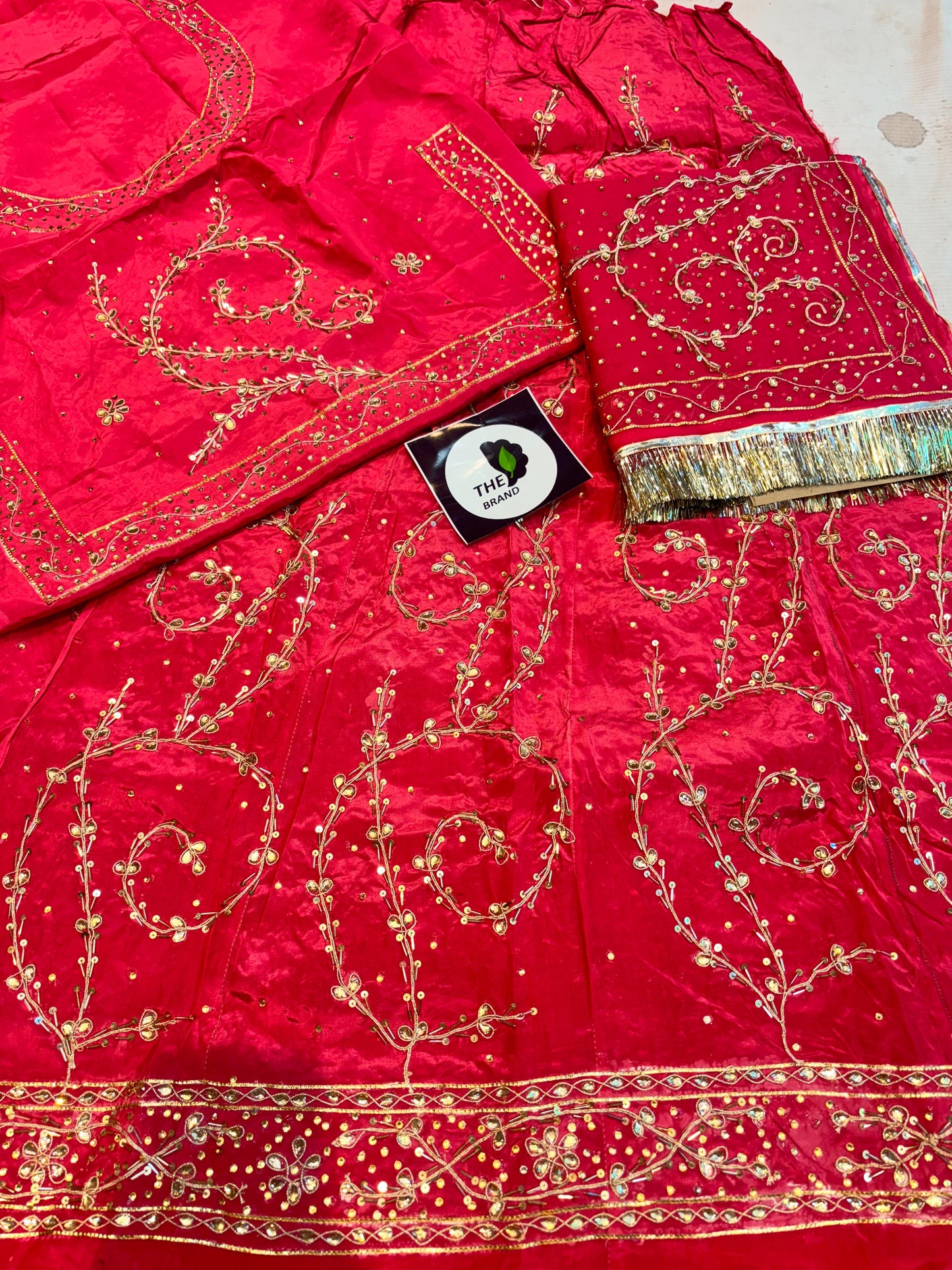 Traditional boutique designer heavy Poshak