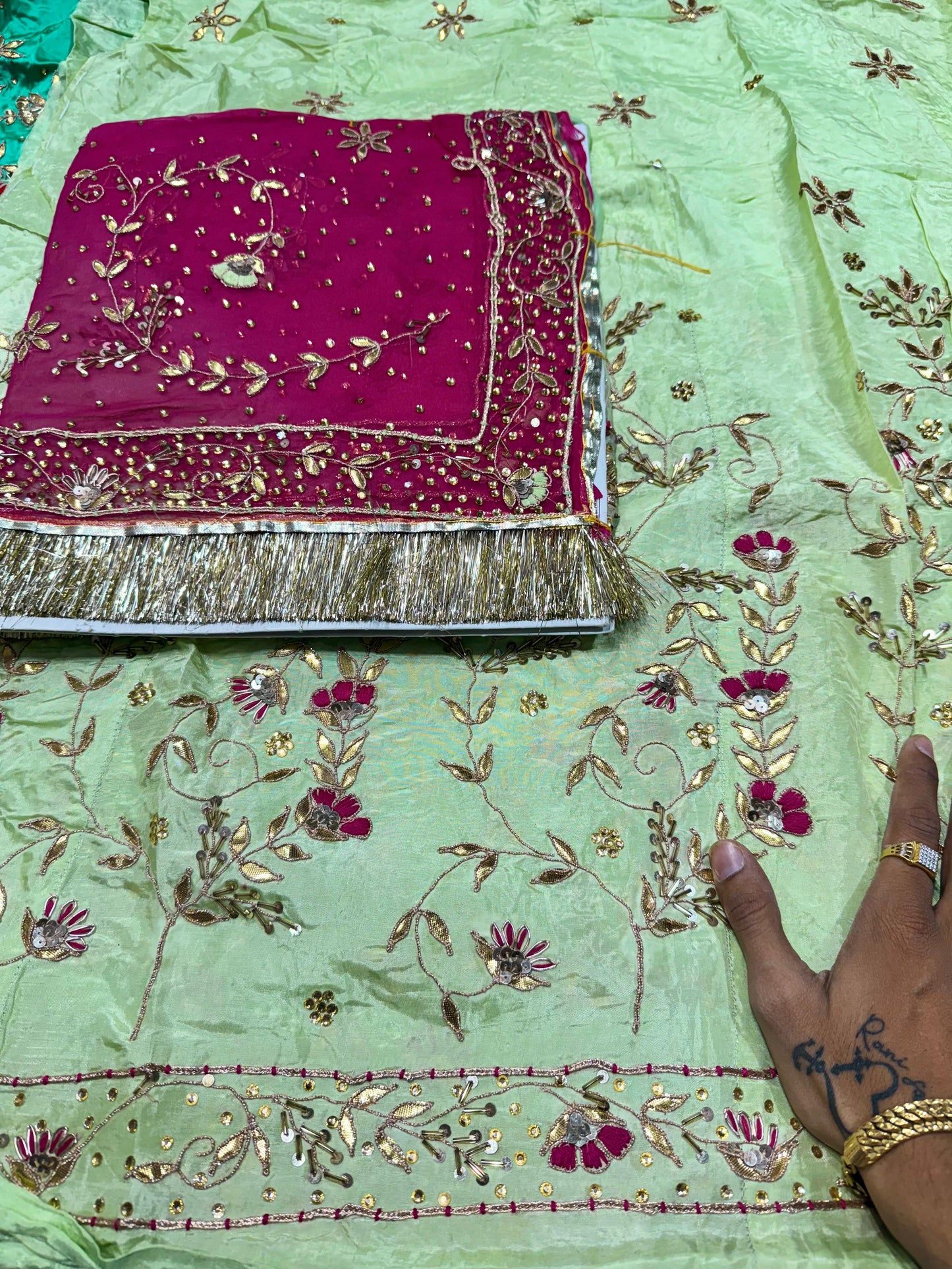 Elegant boutique designer Rajasthani poshak