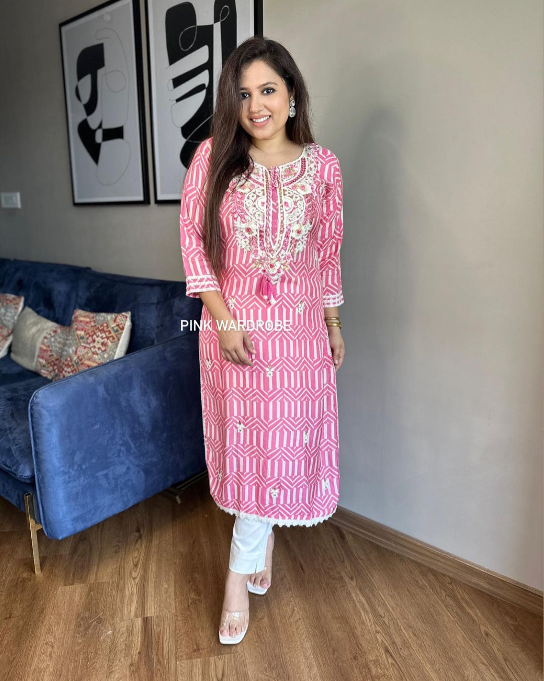 Pure cotton Cord set Kurti set Sizes: M L XL XXL XXXL