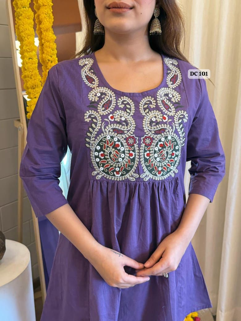 Elegant Embroidered cordset