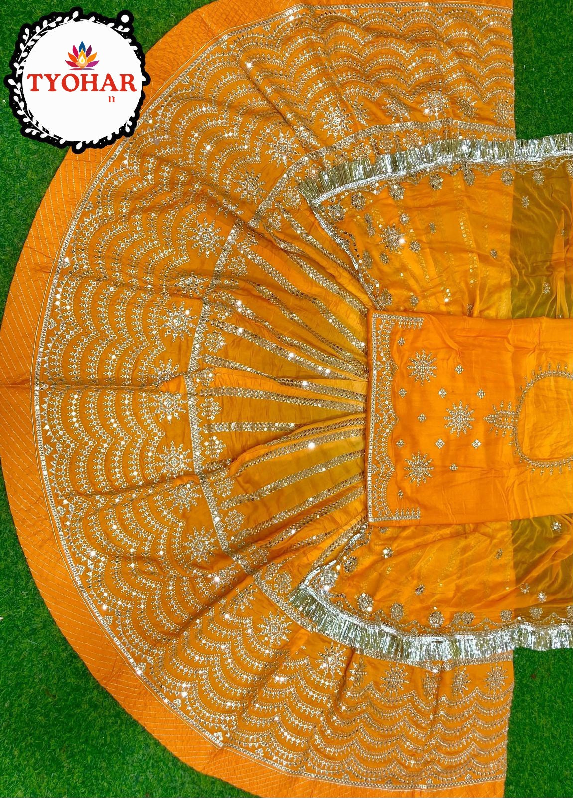 Elegant boutique designer Rajasthani poshak