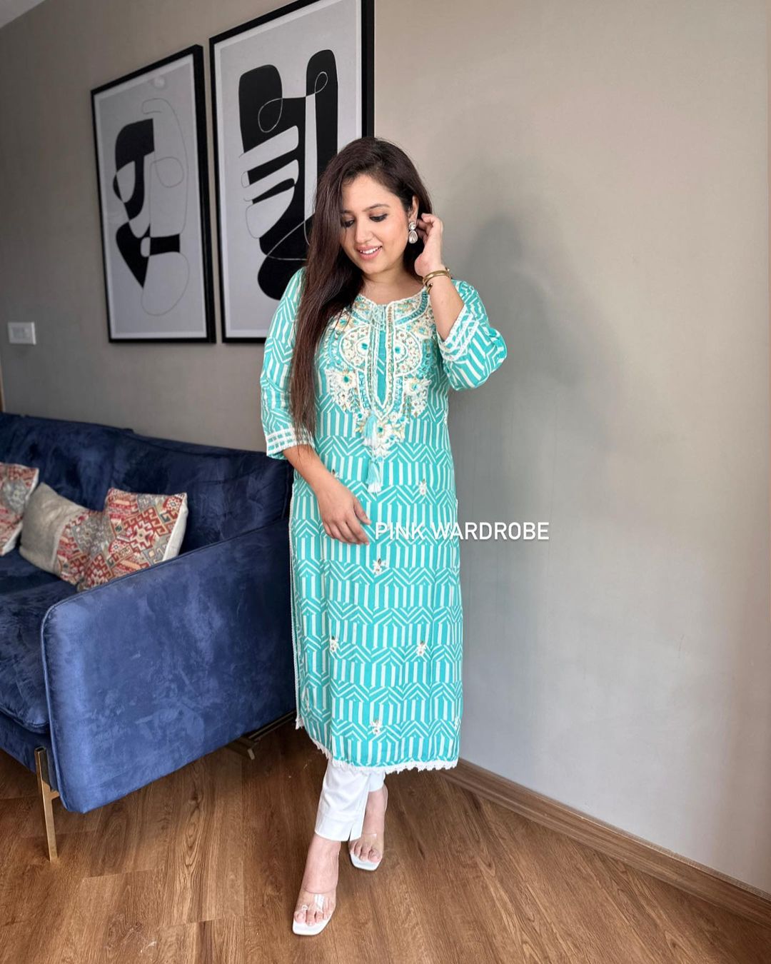 Pure cotton Cord set Kurti set Sizes: M L XL XXL XXXL