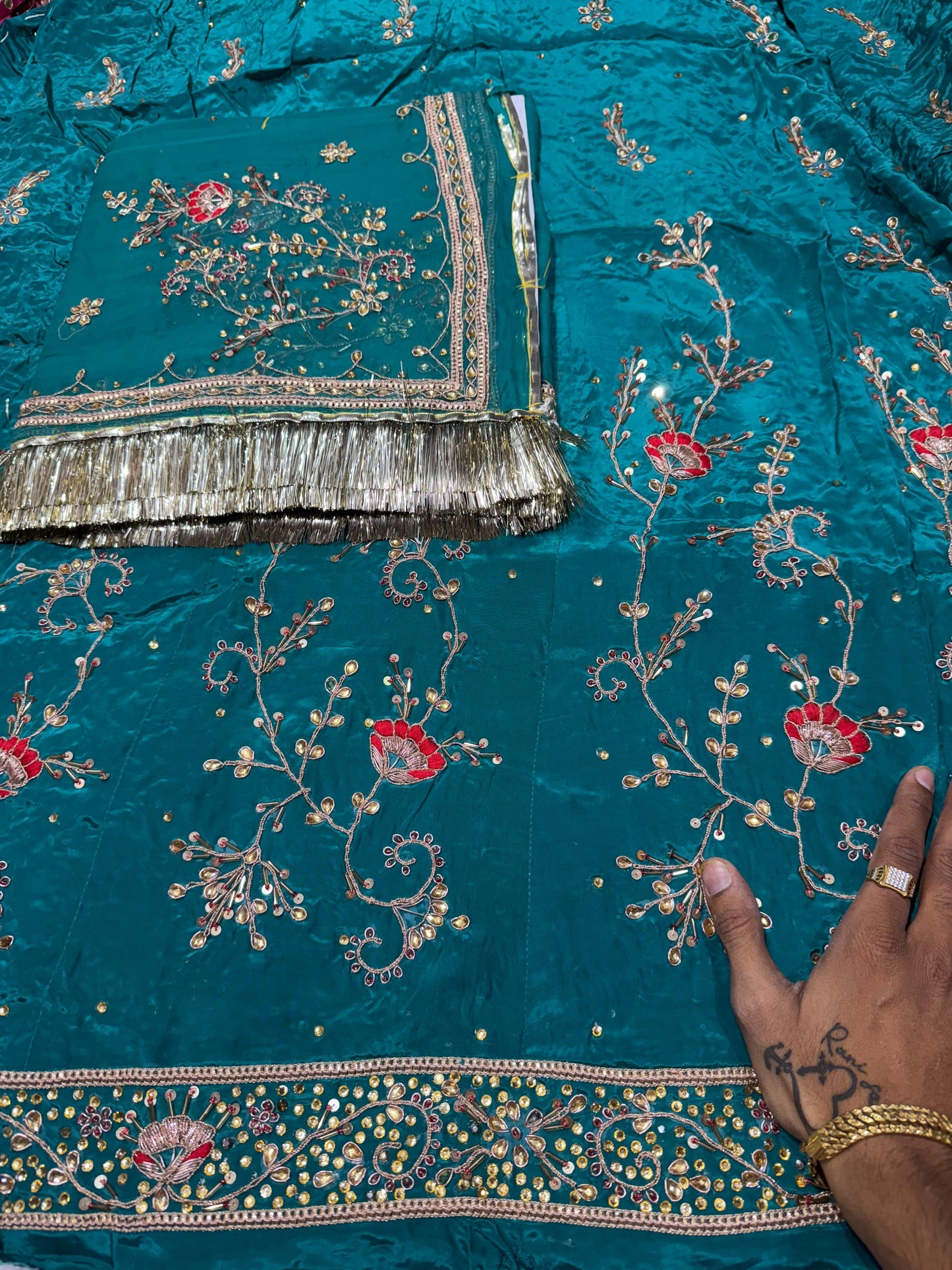 Elegant boutique designer Rajasthani poshak