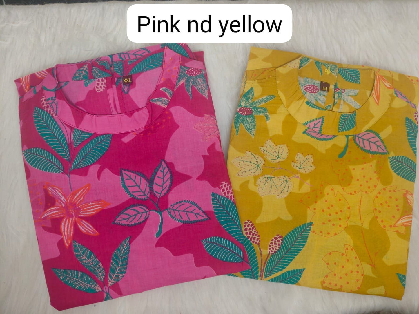 Beautifully alone Cotton kurta set    Sizes : 38, 40, 42, 44*