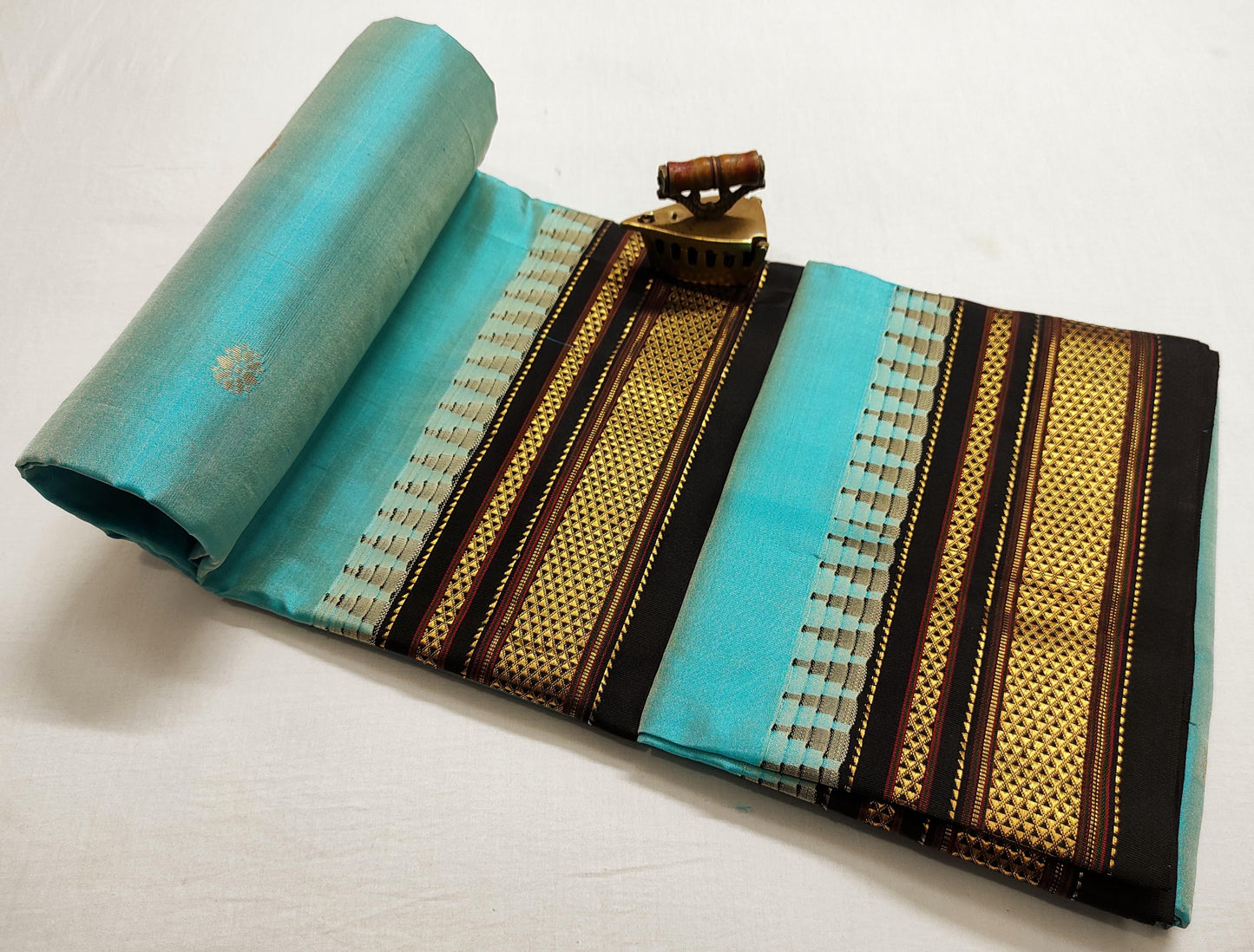 Pure Irkal Paithani saree