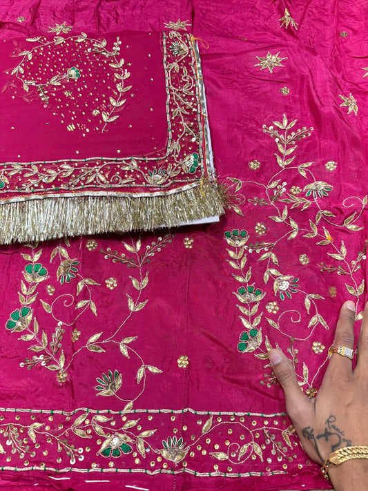 Elegant boutique designer Rajasthani poshak