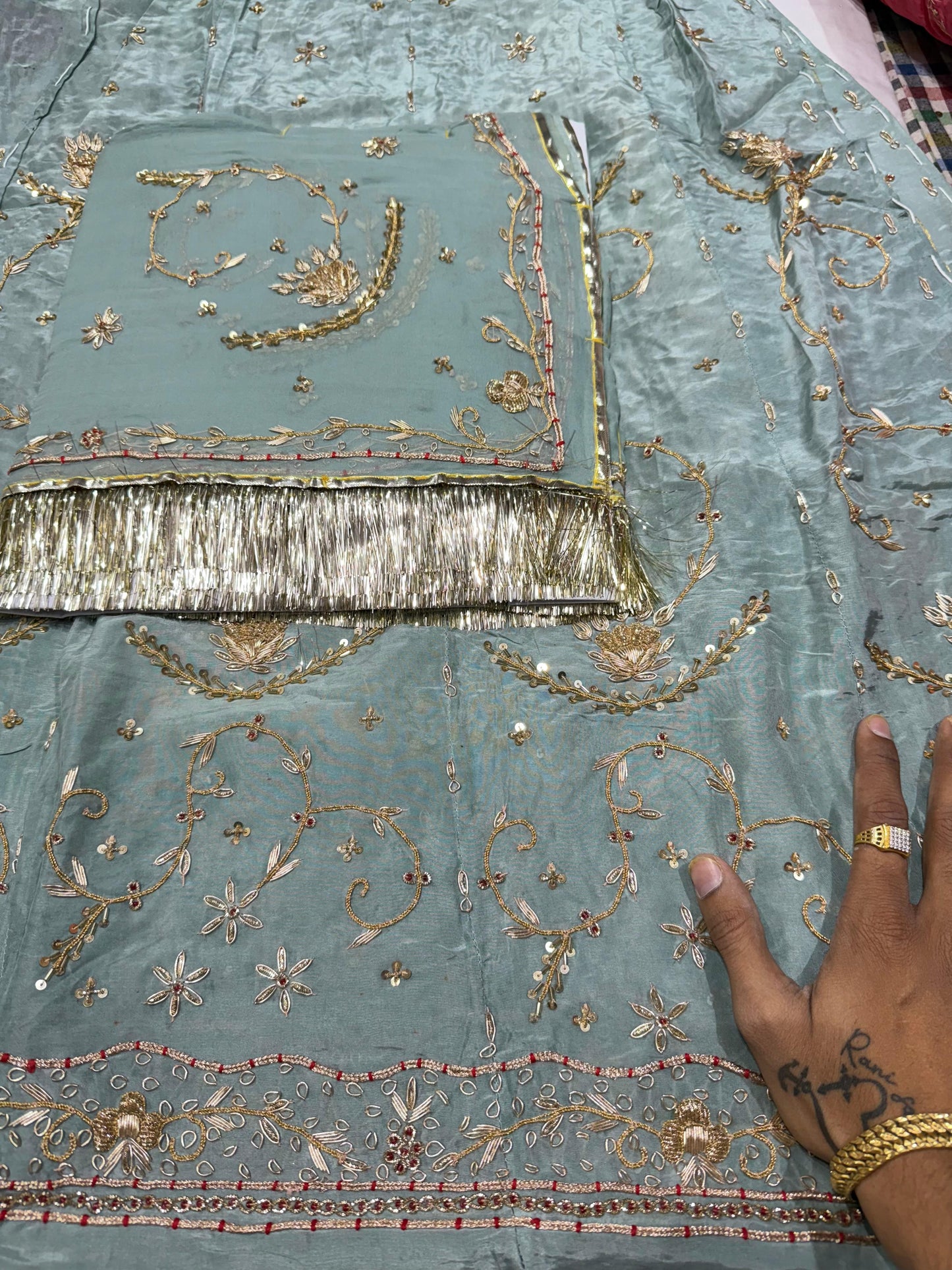 Elegant boutique designer Rajasthani poshak