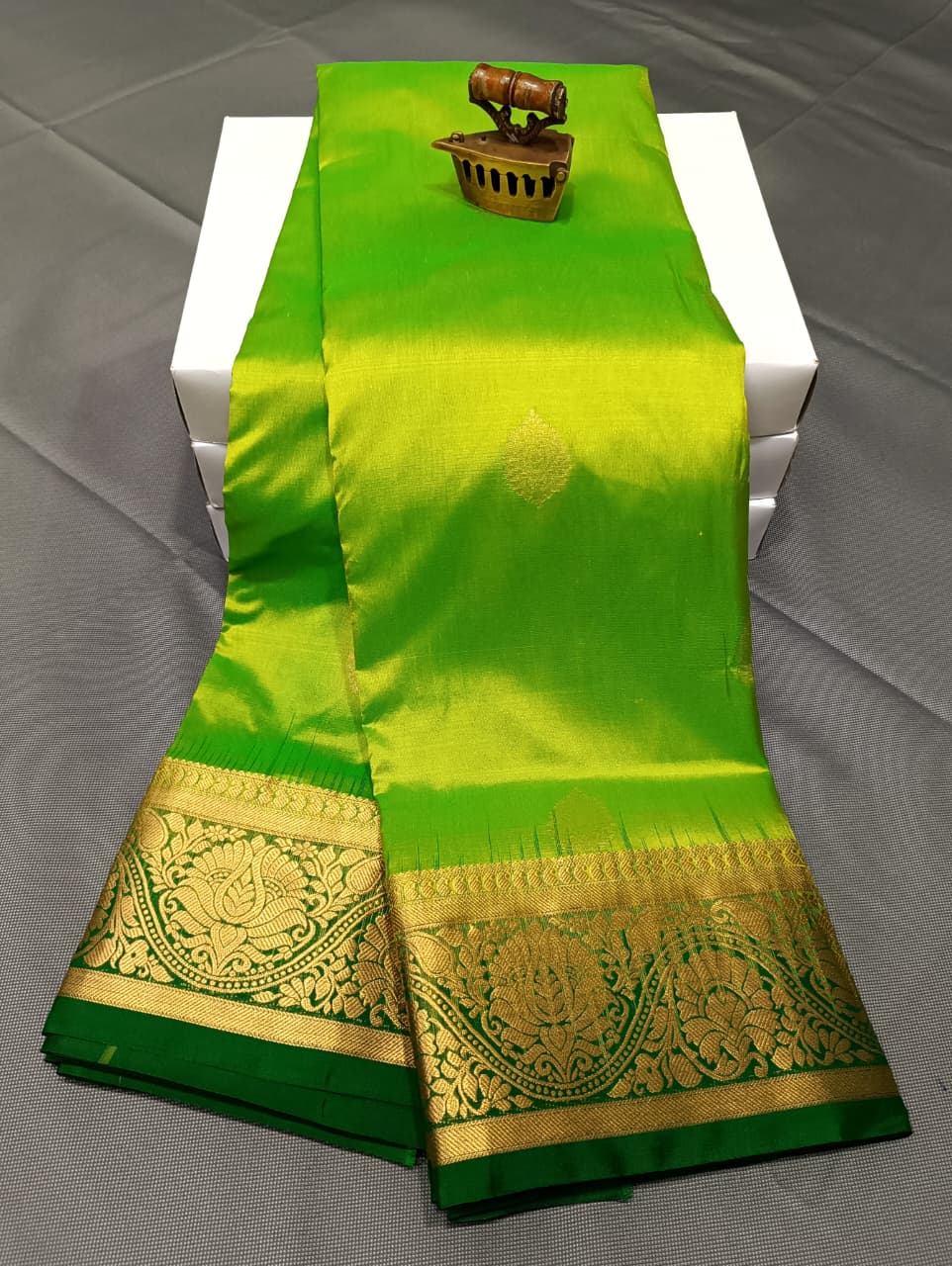Kohinoor kanjivaram pure silk paithani Saree