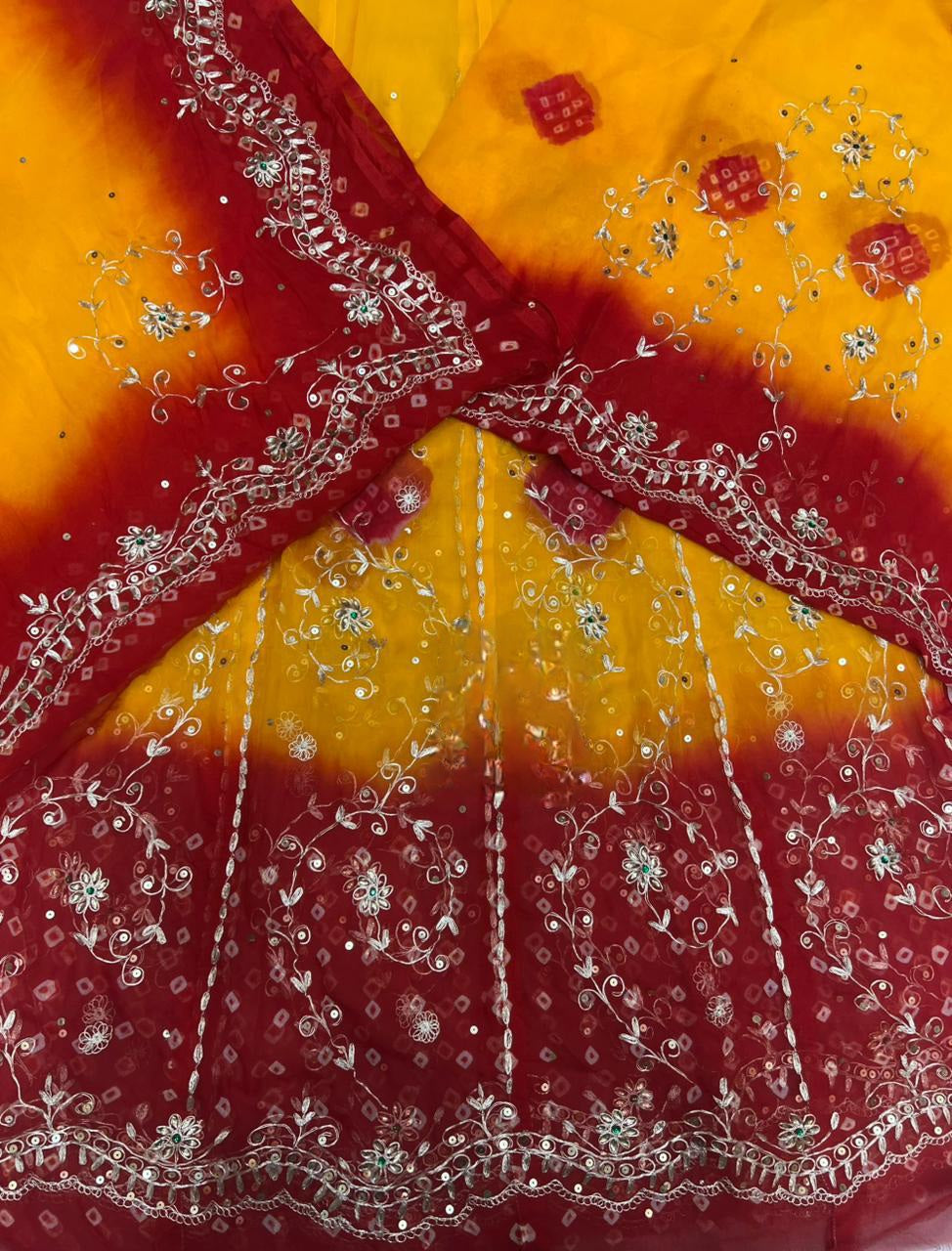 Traditional beautiful Rajasthani piliya poshak