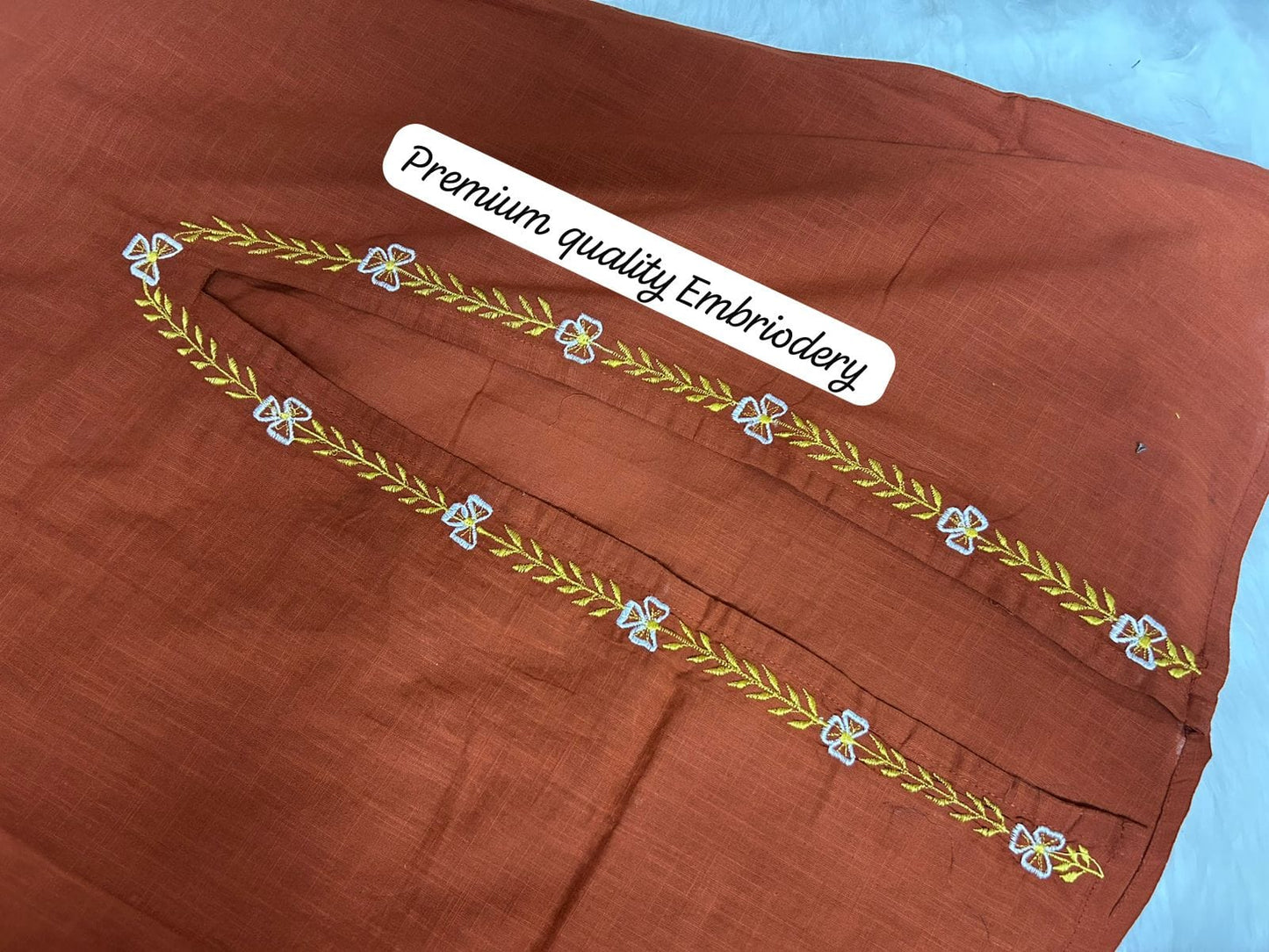 Beautiful aline pure cotton kurta set Sizes : 38, 40, 42, 44*