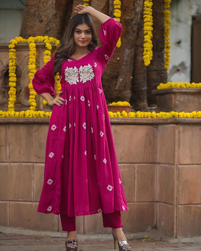 Festival exclusive kurti set            Size 38 40 42 44 46