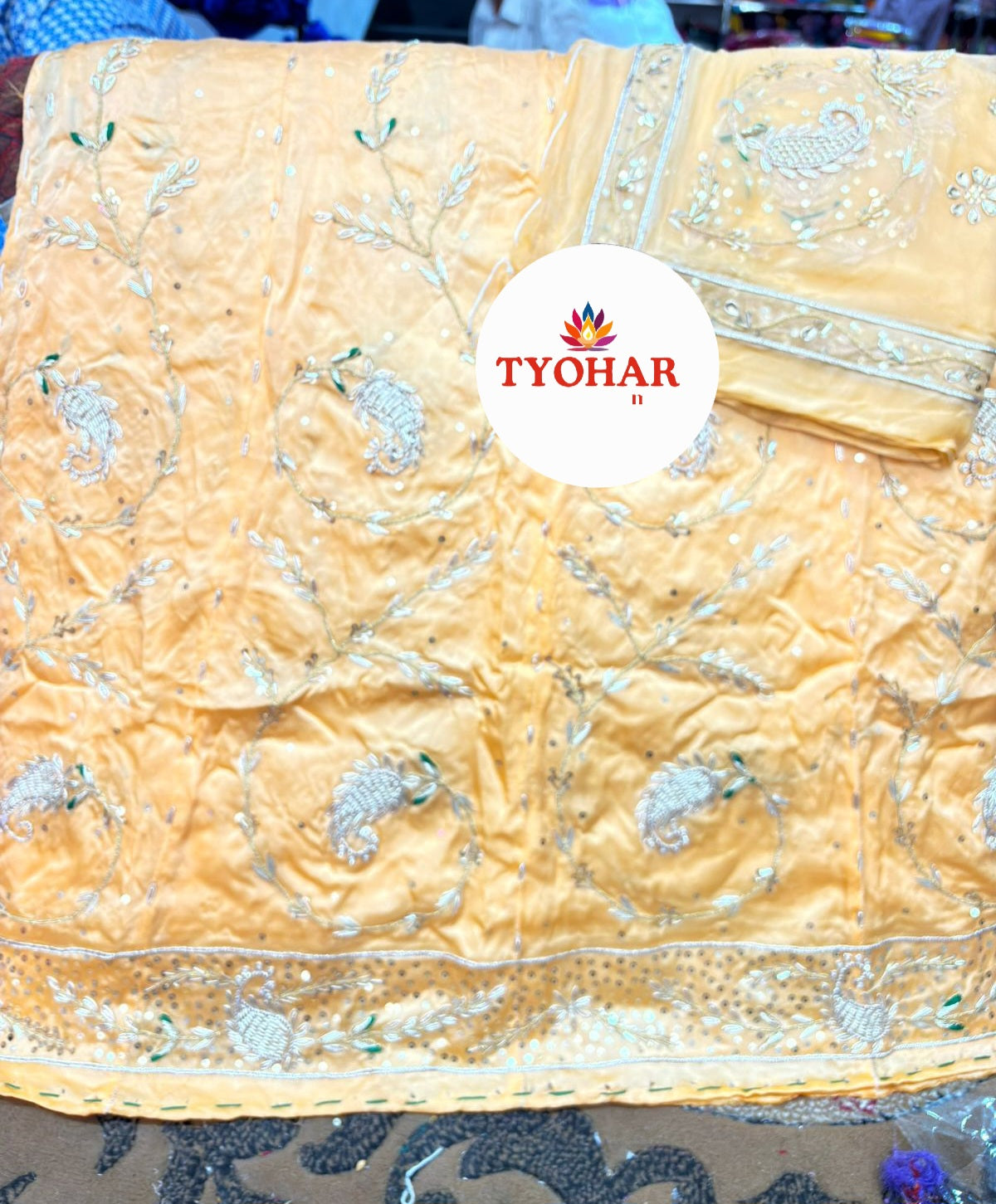 Beautiful boutique designer heavy designer poshak