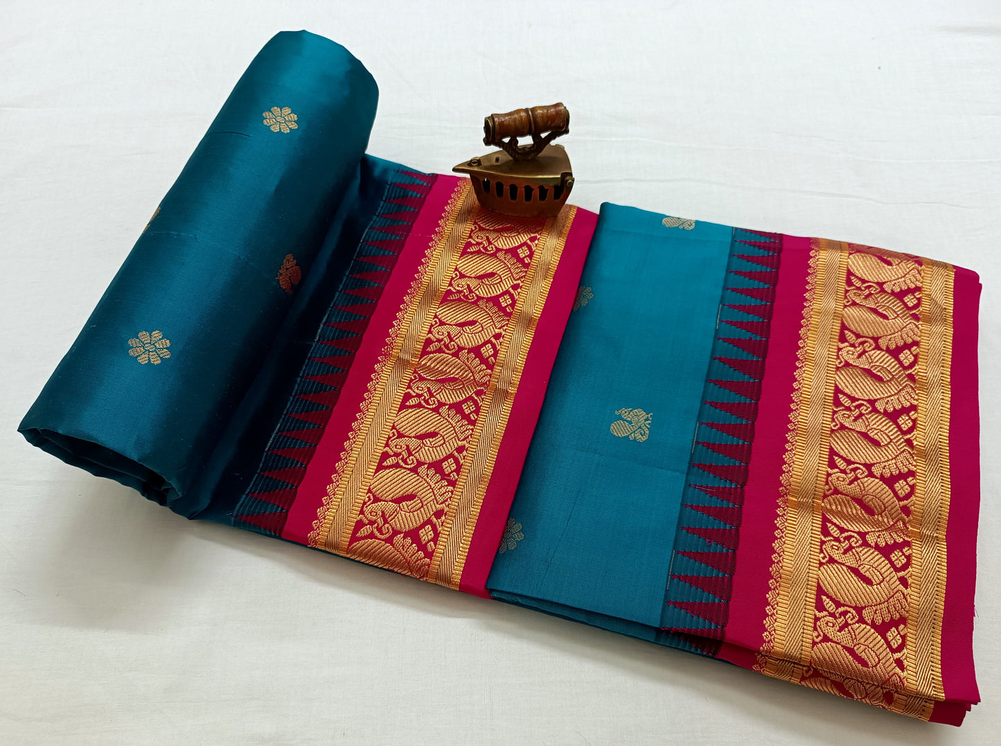 Gadwal Paithani pure silk saree