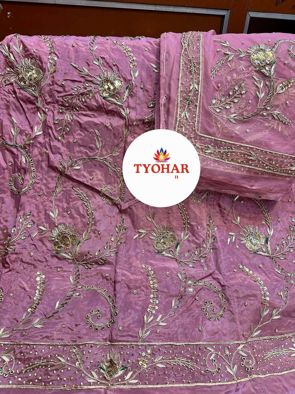 Jardoji dabka work heavy designer poshak