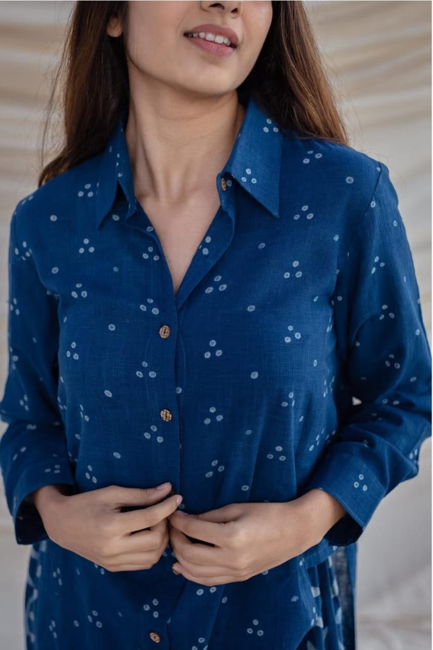 Beautiful Dabu print  new style kurta with plazo set  size 38 to 46