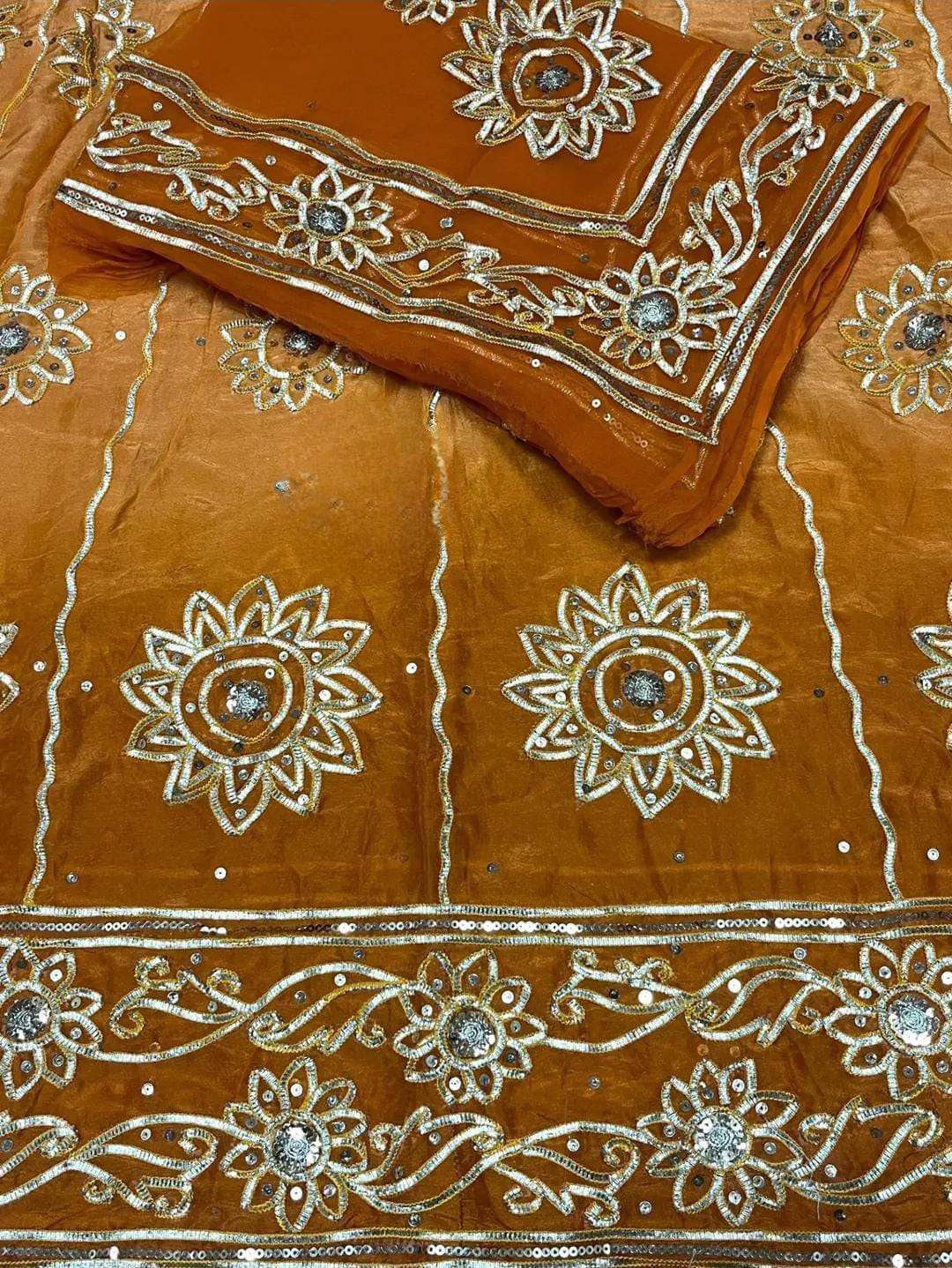 Upada silk pure odhna elegant Partywear Rajasthani poshak