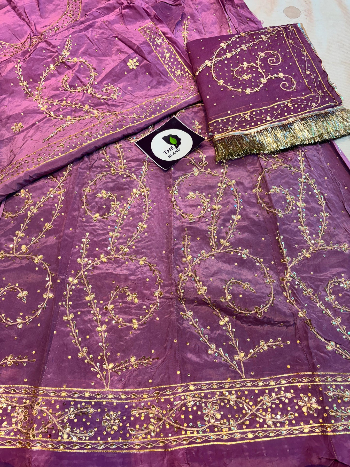 Traditional boutique designer heavy Poshak