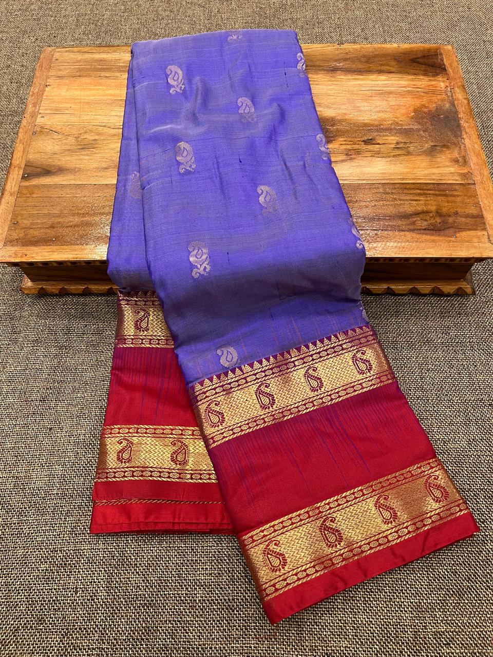 Kanjivaram pure silk paithani saree