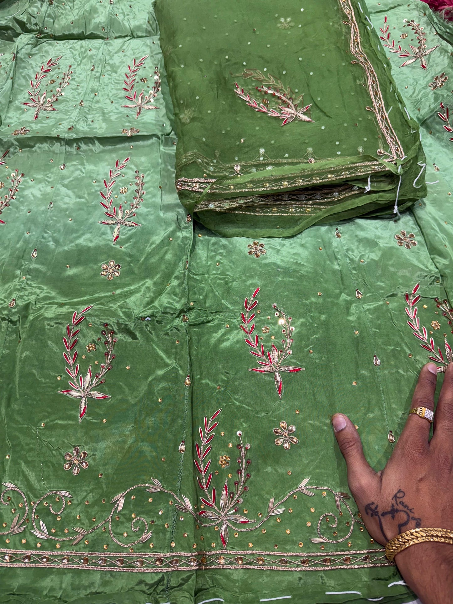 Elegant boutique designer Rajasthani poshak