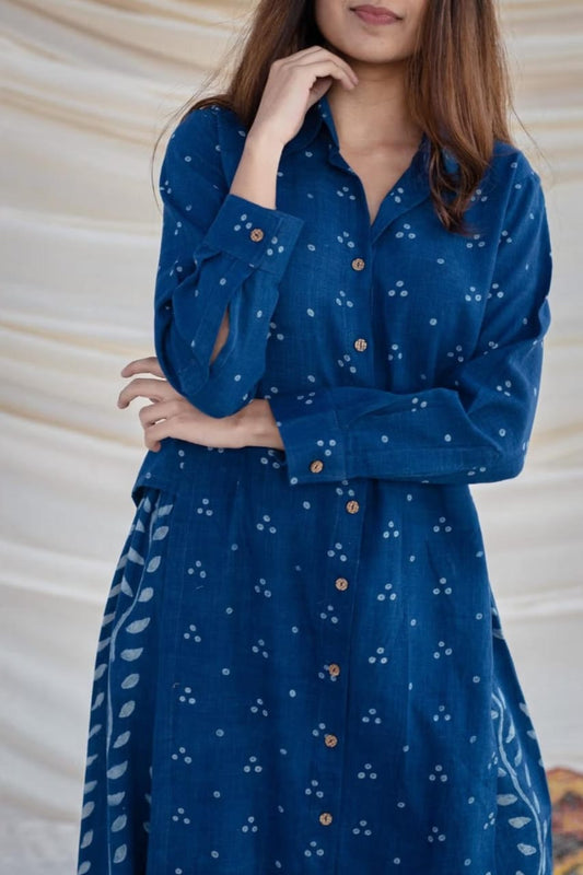 Beautiful Dabu print  new style kurta with plazo set  size 38 to 46