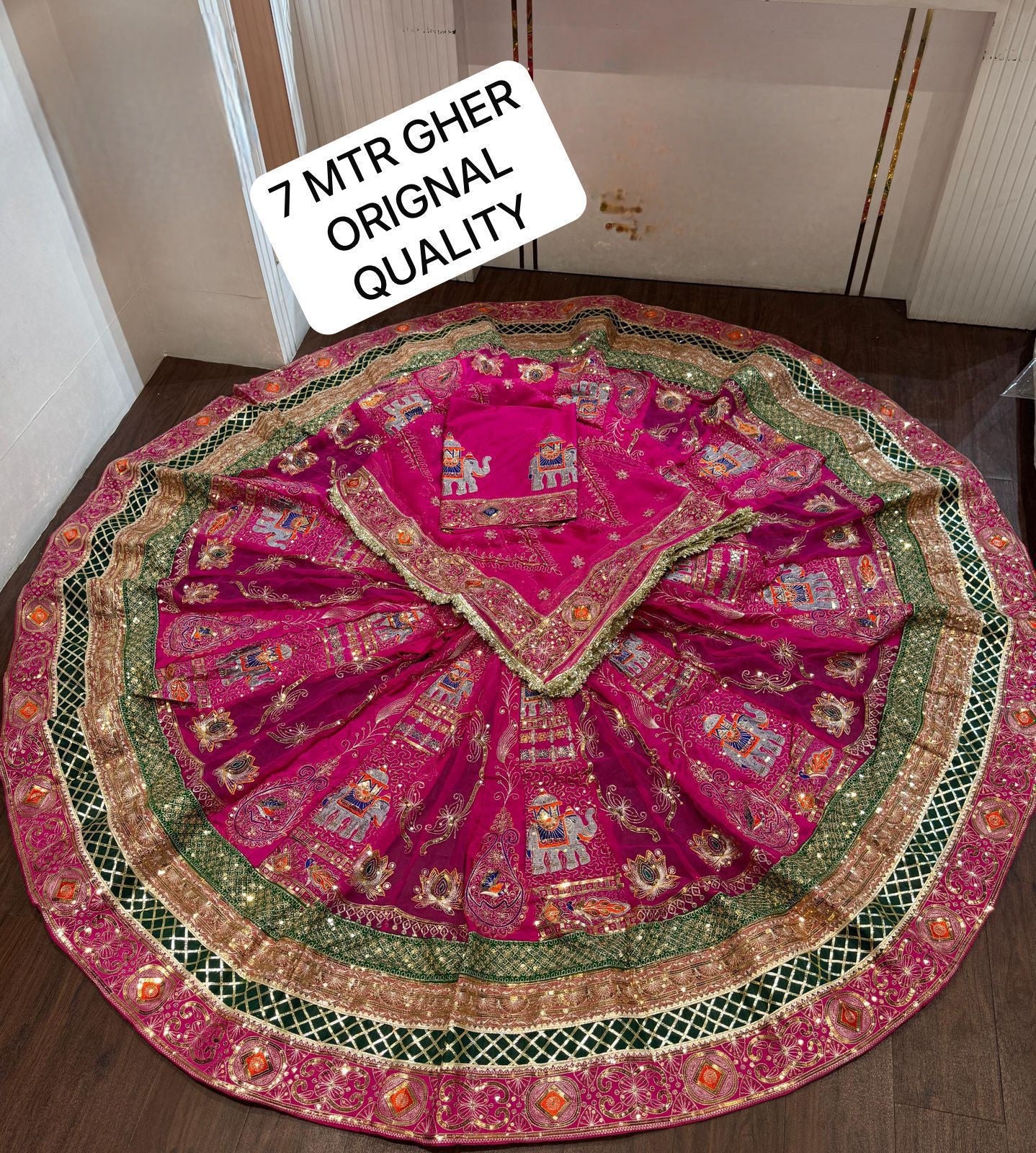 Royal Rajwadi look poshak