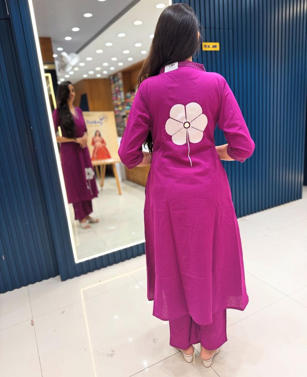 Elegant flaired suit set  Size available*- *38(M),40(L),42(XL),44(XXL),46(3xl)*