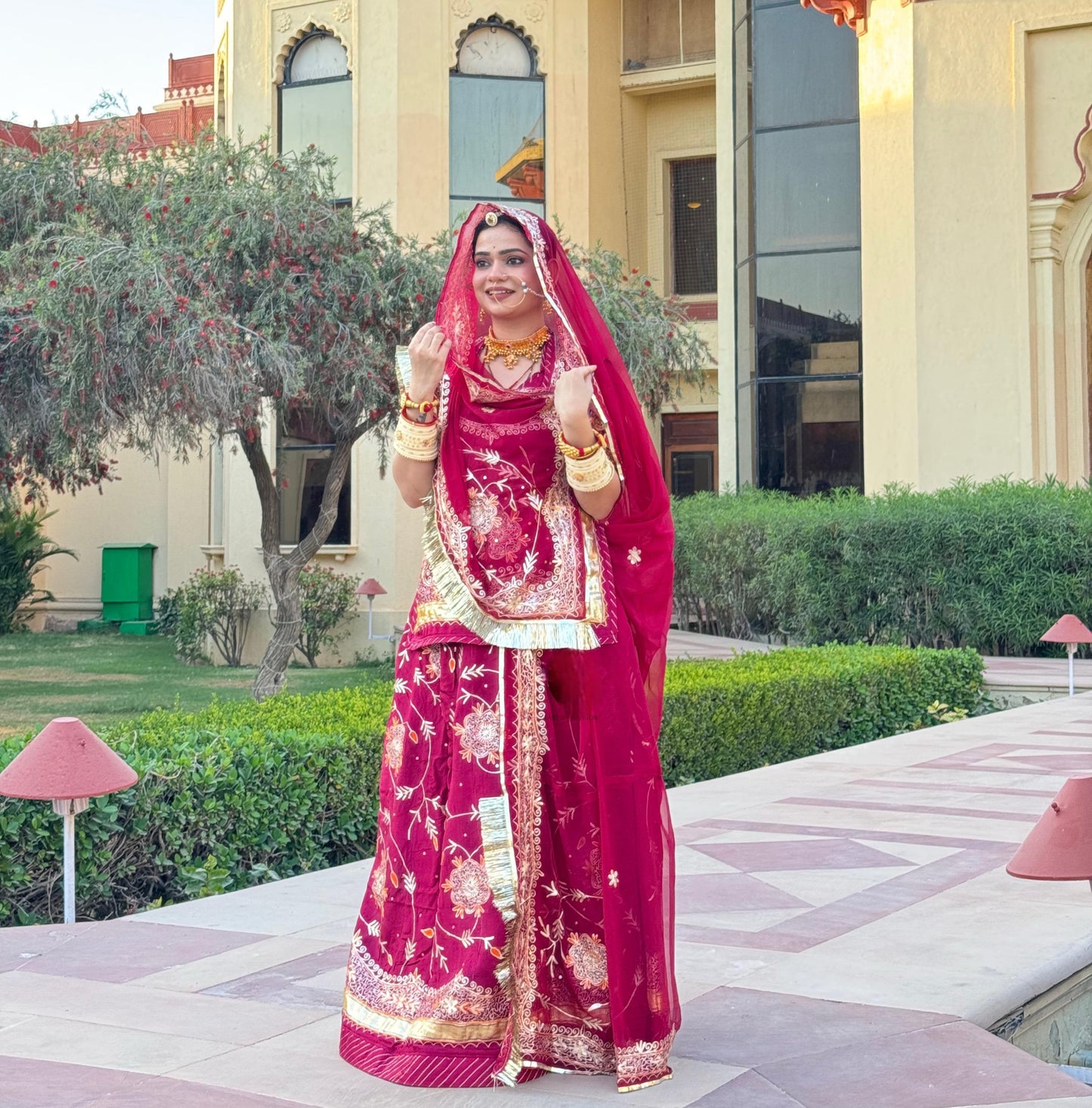 Royal Rajwadi Partywear Rajputi Poshak | Elegant Traditional Attire