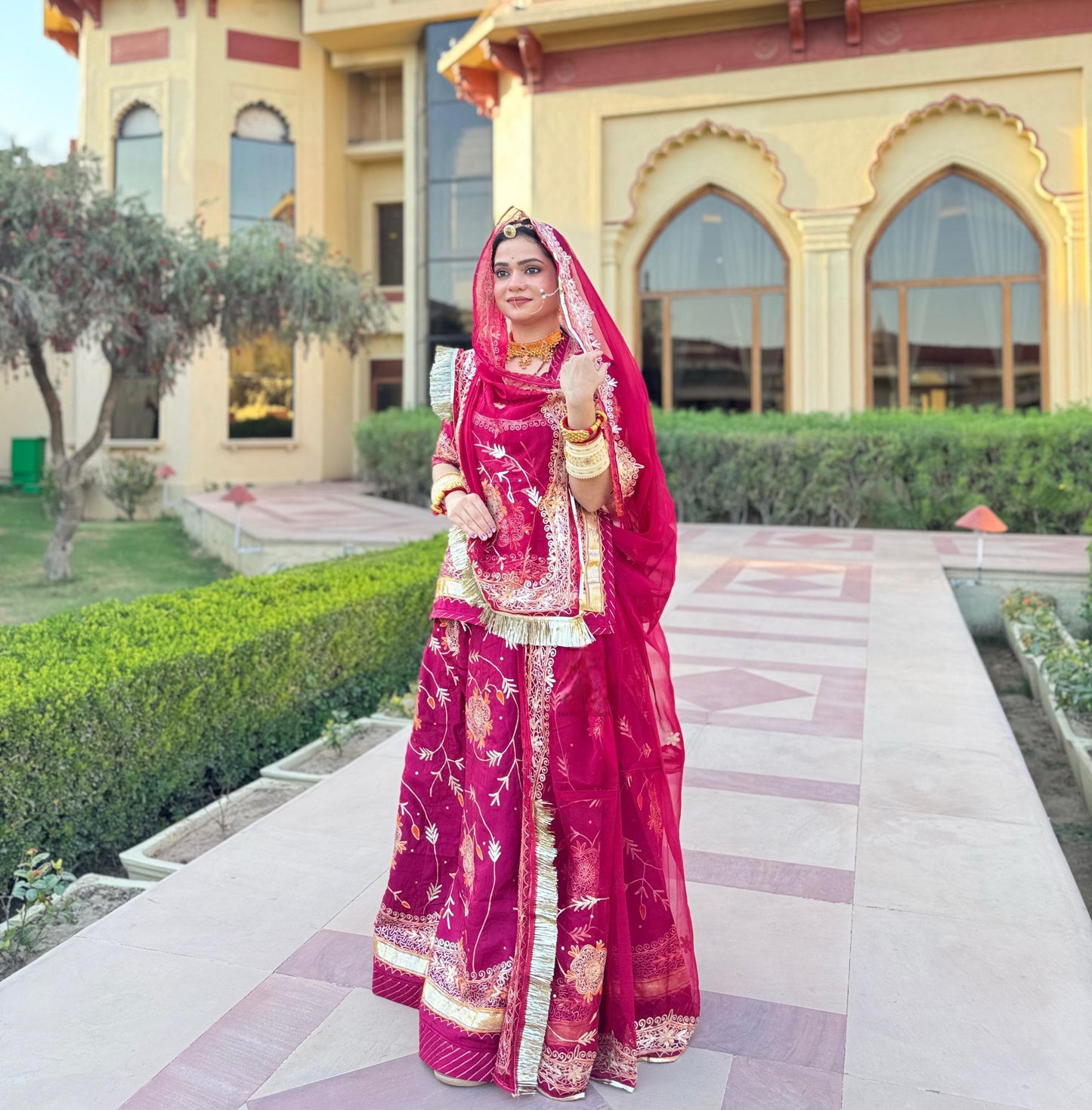 Royal Rajwadi Partywear Rajputi Poshak | Elegant Traditional Attire