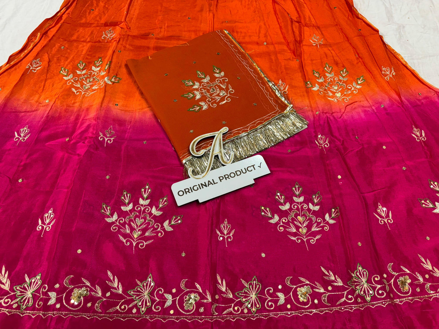 Upada crape thakurji pure odhna aari taari boutique Rajputi poshak