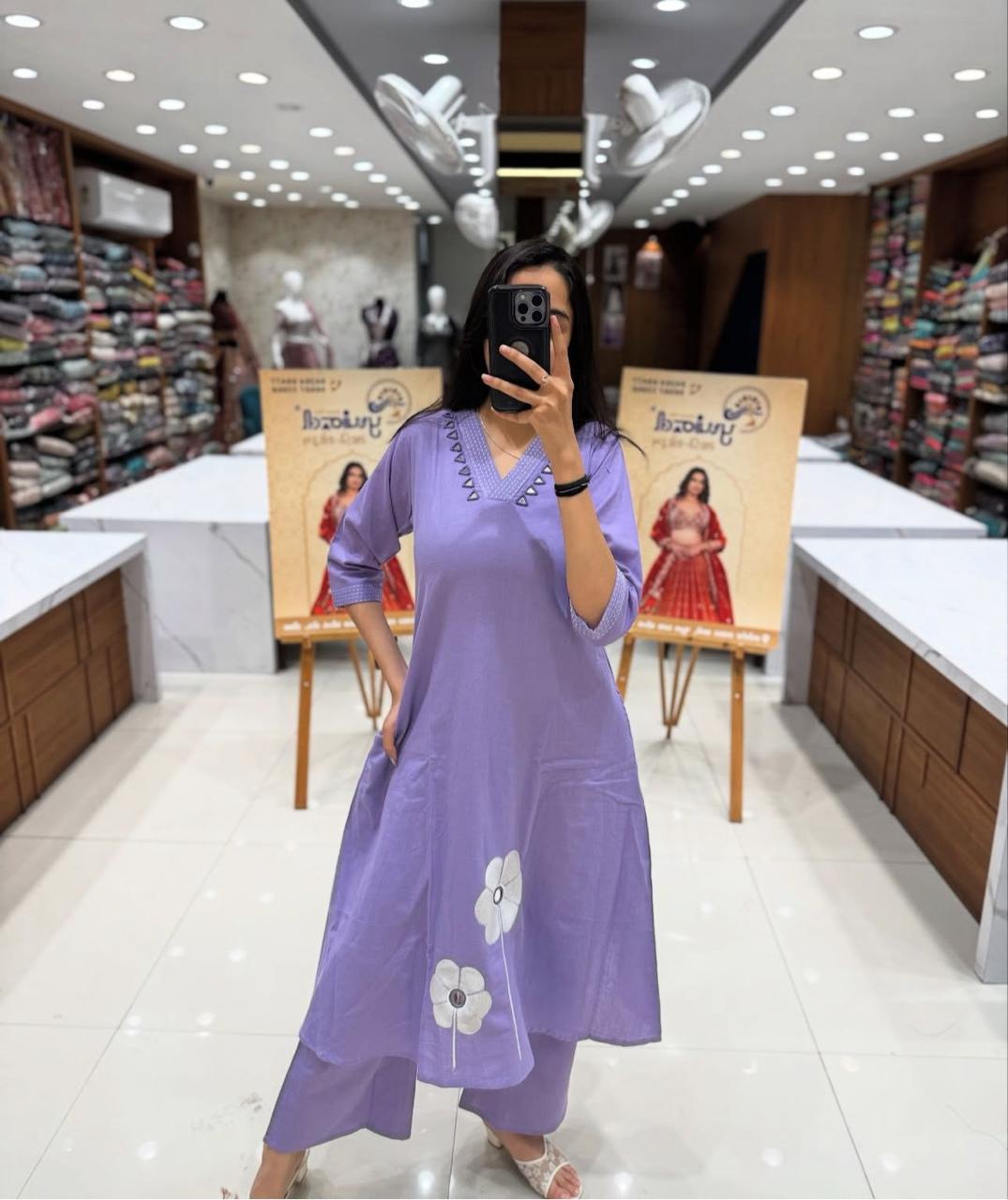 Elegant flaired suit set  Size available*- *38(M),40(L),42(XL),44(XXL),46(3xl)*