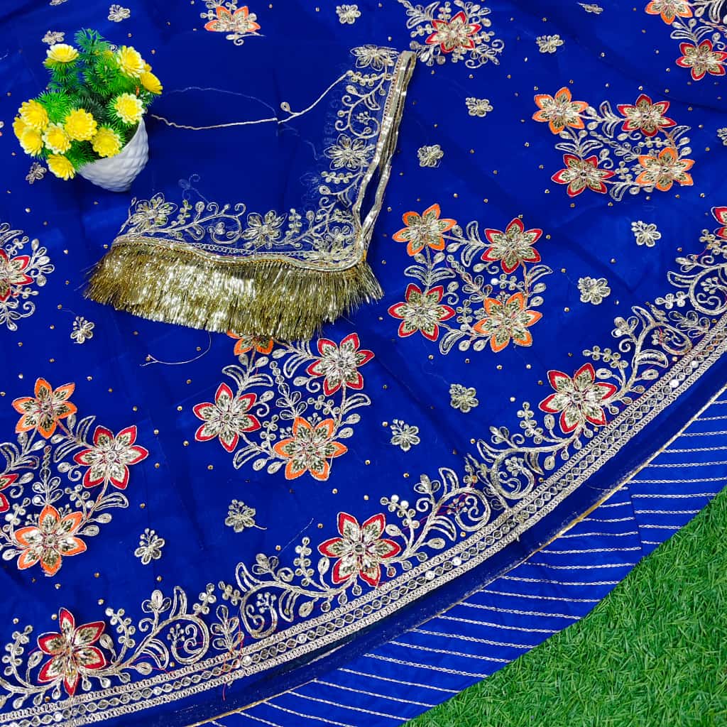 Royal Half Pure Poshak – Elegant Partywear Outfit for Festive Celebrations